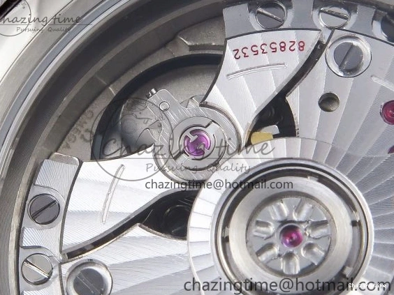 0325 ZipUp De Ville Date SS MKF 1:1 Best Edition White Dial Roman Marker on Black Leather Strap A 7741